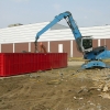 Scrap Steel Loading with Magnet