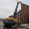 High Reach Demolition of Parking Garage