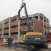 High Reach Demolition of Parking Garage